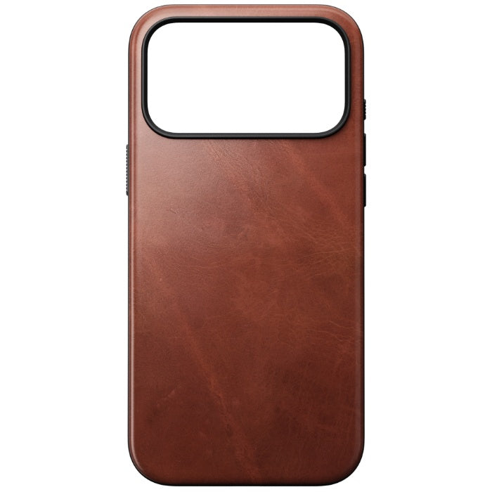 NOMAD Modern Leather Case for iPhone 17 Pro Max 6.9" (2025) by Horween® Leather