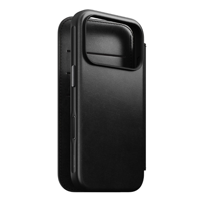 NOMAD Modern Leather Folio Case for iPhone 17 Pro 6.3" (2025) by Horween® Leather