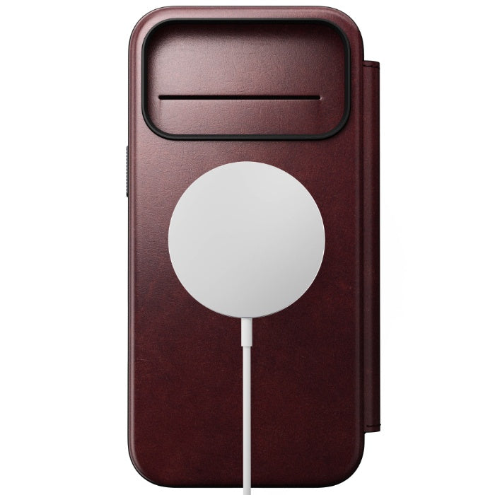 NOMAD Modern Leather Folio Case for iPhone 17 Pro Max 6.9" (2025) by Horween® Leather