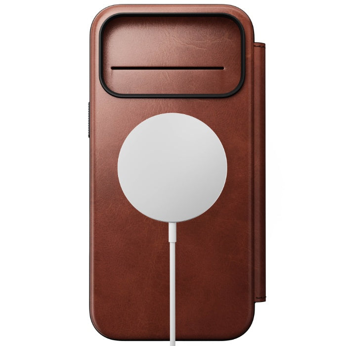 NOMAD Modern Leather Folio Case for iPhone 17 Pro Max 6.9" (2025) by Horween® Leather