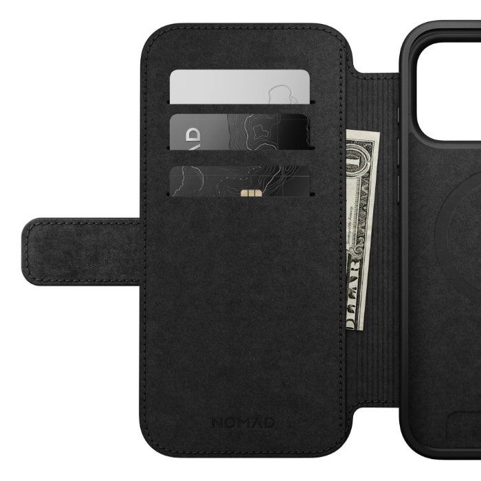 NOMAD Modern Leather Folio Case for iPhone 17 Pro Max 6.9" (2025) by Nomad Leather