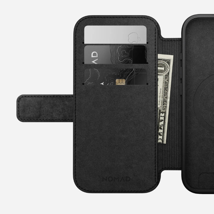 NOMAD Modern Leather Folio Case for iPhone 17 6.3" (2025) by Nomad Leather
