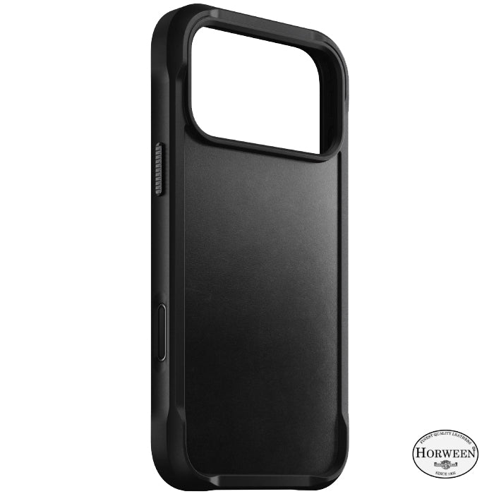 NOMAD Rugged Leather Case for iPhone 17 Pro Max 6.9" (2025) by Horween® Leather
