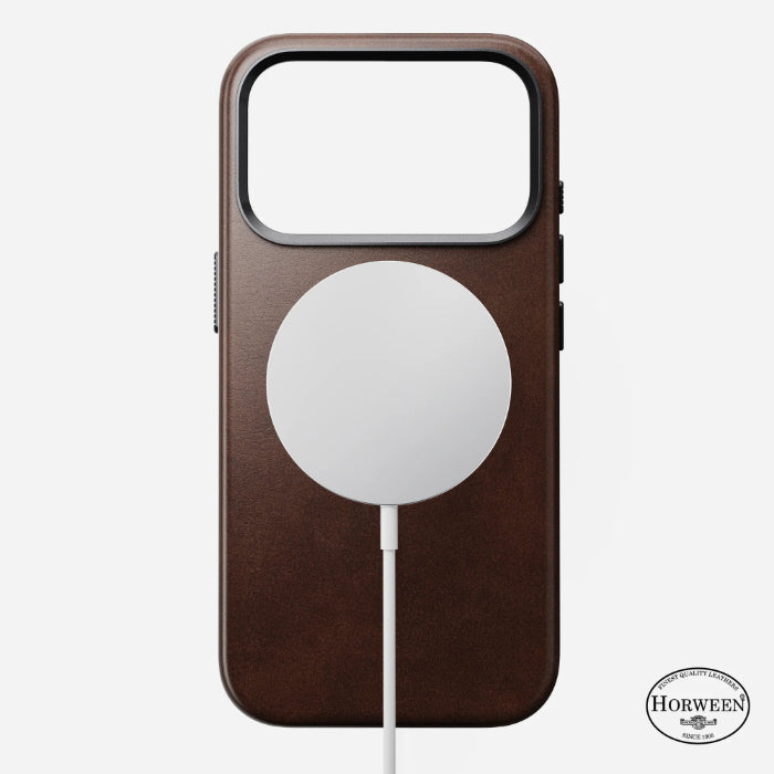 NOMAD Traditional Leather Case for iPhone 17 Pro 6.3" (2025) by Horween® Leather