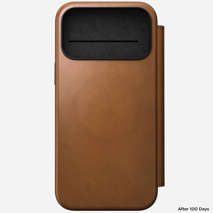 NOMAD Modern Leather Folio Case for iPhone 17 Pro Max 6.9" (2025) by Nomad Leather