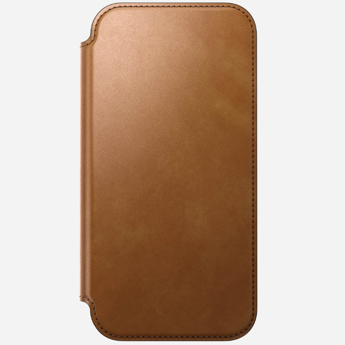 NOMAD Modern Leather Folio Case for iPhone 17 Pro Max 6.9" (2025) by Nomad Leather
