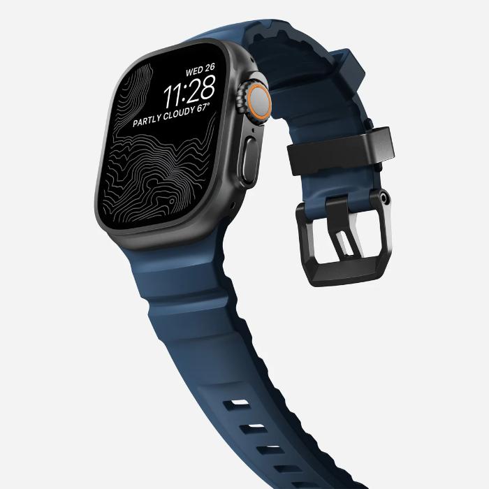 Shop and buy Nomad Rocky Point Band for Apple Watch Ultra/Ultra 2 49mm/46mm/45mm/44mm| KURUMIZ online with great deals and sales prices with fast and safe shipping. KURUMIZ is the largest Singapore official authorised retailer for the largest collection of mobile premium accessories.