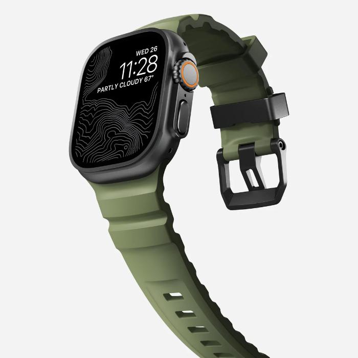 Shop and buy Nomad Rocky Point Band for Apple Watch Ultra/Ultra 2 49mm/46mm/45mm/44mm| KURUMIZ online with great deals and sales prices with fast and safe shipping. KURUMIZ is the largest Singapore official authorised retailer for the largest collection of mobile premium accessories.