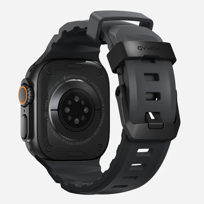 Shop and buy Nomad Rocky Point Band for Apple Watch Ultra/Ultra 2 49mm/46mm/45mm/44mm| KURUMIZ online with great deals and sales prices with fast and safe shipping. KURUMIZ is the largest Singapore official authorised retailer for the largest collection of mobile premium accessories.