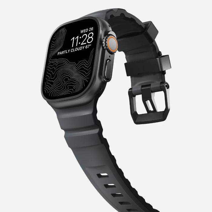 Shop and buy Nomad Rocky Point Band for Apple Watch Ultra/Ultra 2 49mm/46mm/45mm/44mm| KURUMIZ online with great deals and sales prices with fast and safe shipping. KURUMIZ is the largest Singapore official authorised retailer for the largest collection of mobile premium accessories.