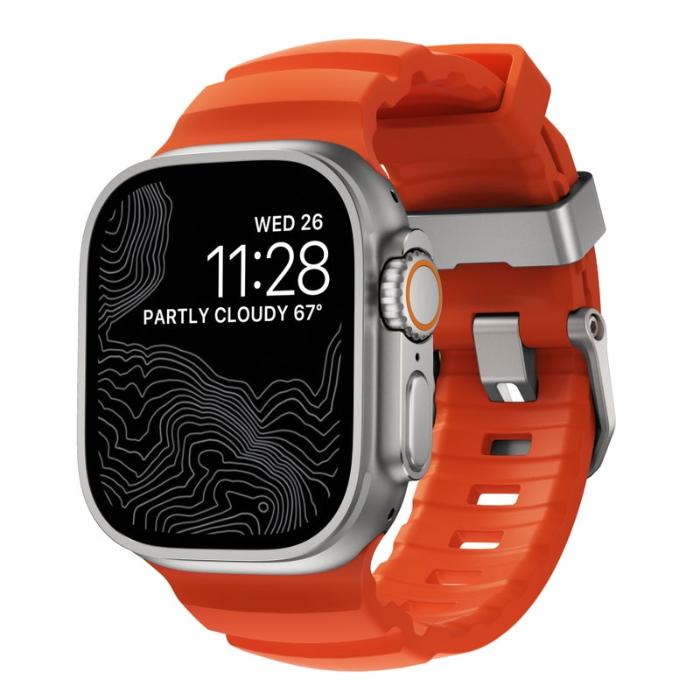 Shop and buy Nomad Rocky Point Band for Apple Watch Ultra/Ultra 2 49mm/46mm/45mm/44mm| KURUMIZ online with great deals and sales prices with fast and safe shipping. KURUMIZ is the largest Singapore official authorised retailer for the largest collection of mobile premium accessories.
