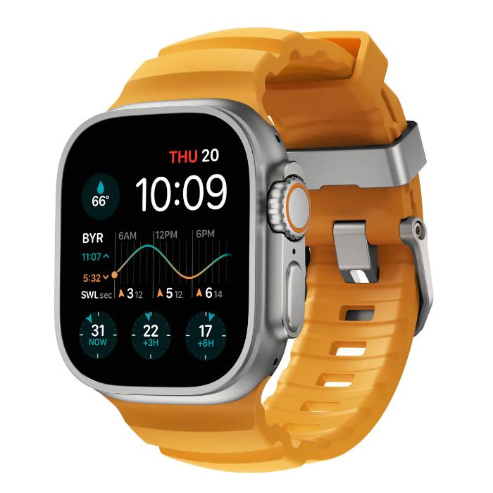 Shop and buy Nomad Rocky Point Band for Apple Watch Ultra/Ultra 2 49mm/46mm/45mm/44mm| KURUMIZ online with great deals and sales prices with fast and safe shipping. KURUMIZ is the largest Singapore official authorised retailer for the largest collection of mobile premium accessories.