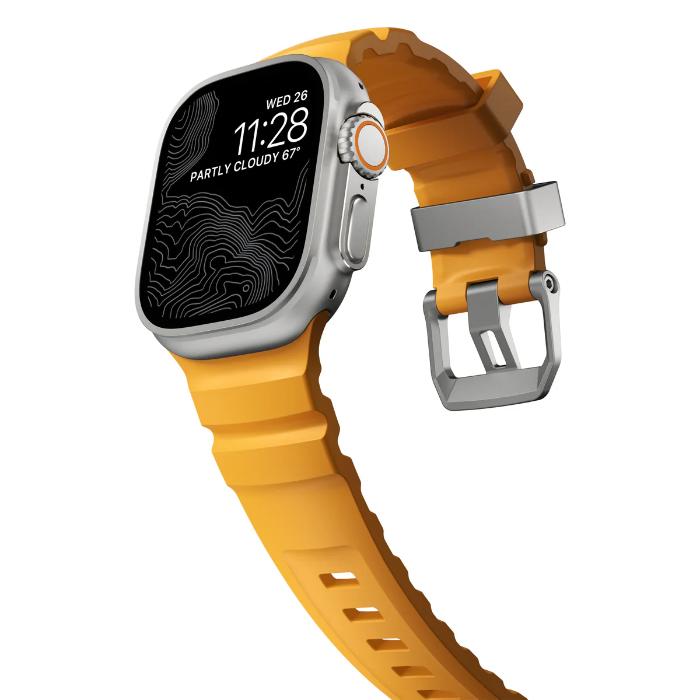 Shop and buy Nomad Rocky Point Band for Apple Watch Ultra/Ultra 2 49mm/46mm/45mm/44mm| KURUMIZ online with great deals and sales prices with fast and safe shipping. KURUMIZ is the largest Singapore official authorised retailer for the largest collection of mobile premium accessories.