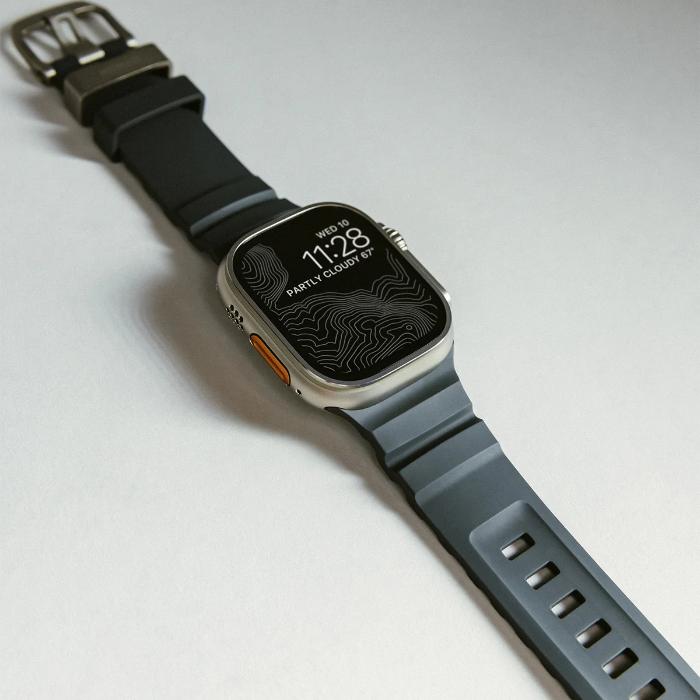 Shop and buy Nomad Rocky Point Band for Apple Watch Ultra/Ultra 2 49mm/46mm/45mm/44mm| KURUMIZ online with great deals and sales prices with fast and safe shipping. KURUMIZ is the largest Singapore official authorised retailer for the largest collection of mobile premium accessories.