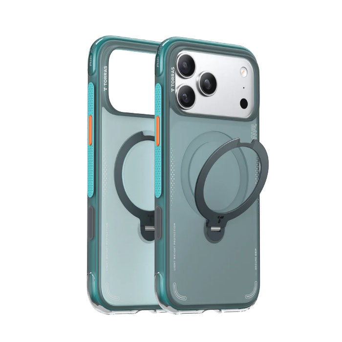 TORRAS Ostand Spin Air Series Case for iPhone 17 Pro 6.3" (2025)