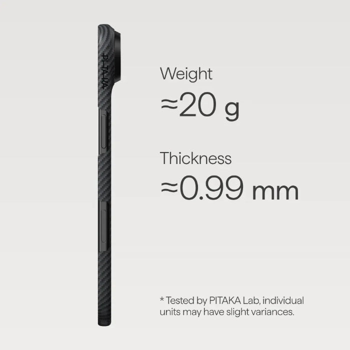 PITAKA Ultra-Slim Case for iPhone Air 6.5" (2025) with PitaTap