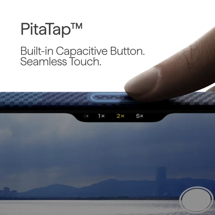 PITAKA Ultra-Slim Case for iPhone 17 Pro 6.3" (2025) with PitaTap