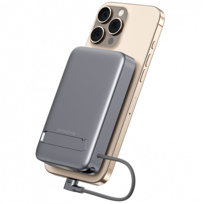 Shop and buy PROOVE OverPower 15W 10000mAh Qi2 Magnetic PowerBank Integrated Type C Cable 35W Fast Charging | KURUMIZ online with great deals and sales prices with fast and safe shipping. KURUMIZ is the largest Singapore official authorised retailer for the largest collection of mobile premium accessories.