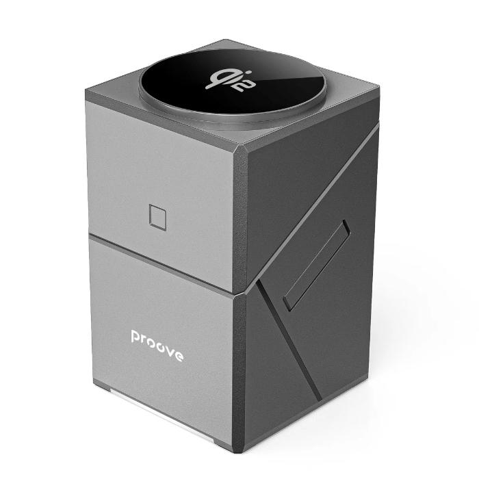 Shop and buy PROOVE 15W Iron Hide 3-in-1 Foldable Adjustable Fit Magnetic Wireless Charger| KURUMIZ online with great deals and sales prices with fast and safe shipping. KURUMIZ is the largest Singapore official authorised retailer for the largest collection of mobile premium accessories.