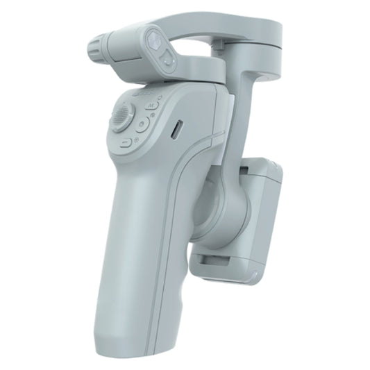 Gray PROOVE Axis Gimbal Stabilizer 360° Rotation with LED Backlit Stabilizer on a white background