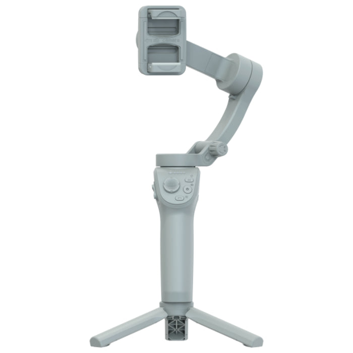 Gray PROOVE Axis Gimbal Stabilizer 360° Rotation with LED Backlit Stabilizer on a white background