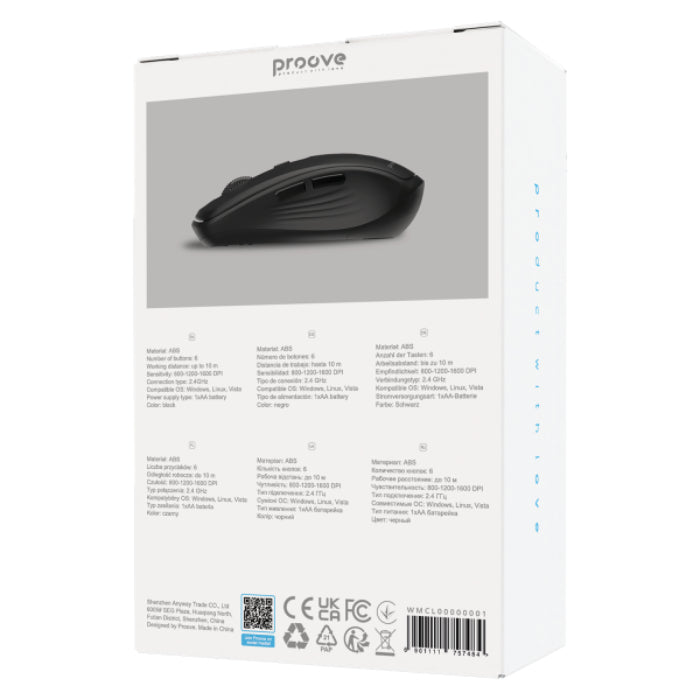Shop and buy PROOVE Click Wireless Ergonomic Mouse| KURUMIZ online with great deals and sales prices with fast and safe shipping. KURUMIZ is the largest Singapore official authorised retailer for the largest collection of mobile premium accessories.