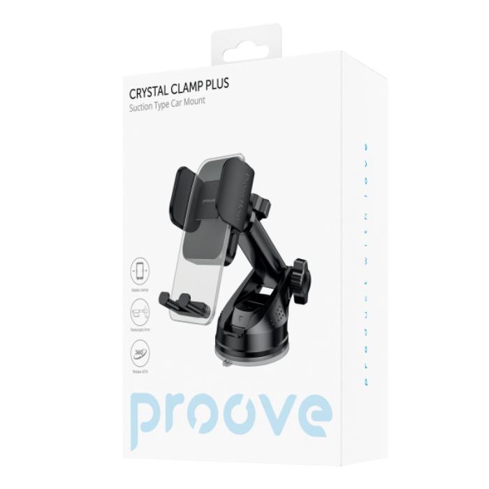 Shop and buy PROOVE Crystal Clamp Plus Suction Cup Dash & Windshield Car Mount| KURUMIZ online with great deals and sales prices with fast and safe shipping. KURUMIZ is the largest Singapore official authorised retailer for the largest collection of mobile premium accessories.