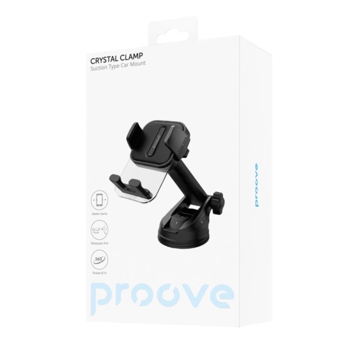 Shop and buy PROOVE Crystal Clamp Suction Cup Dash & Windshield Car Mount| KURUMIZ online with great deals and sales prices with fast and safe shipping. KURUMIZ is the largest Singapore official authorised retailer for the largest collection of mobile premium accessories.