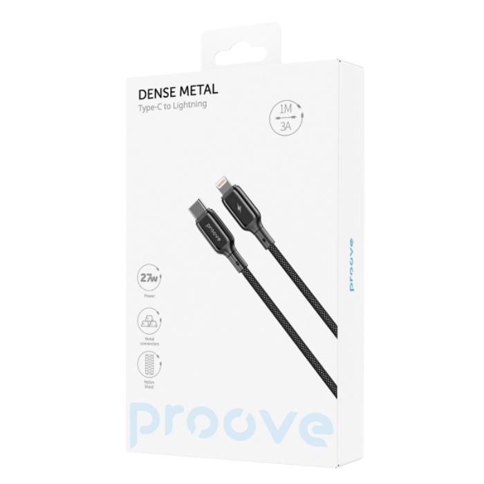 Shop and buy PROOVE Dense Metal Nylon Braided 27w Type C to Lightning  Fast Charging Data Cable| KURUMIZ online with great deals and sales prices with fast and safe shipping. KURUMIZ is the largest Singapore official authorised retailer for the largest collection of mobile premium accessories.
