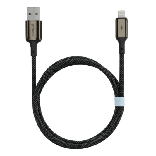 Shop and buy PROOVE Dense Metal Nylon Braided USB-A to Lightning  Fast Charging Data Cable| KURUMIZ online with great deals and sales prices with fast and safe shipping. KURUMIZ is the largest Singapore official authorised retailer for the largest collection of mobile premium accessories.