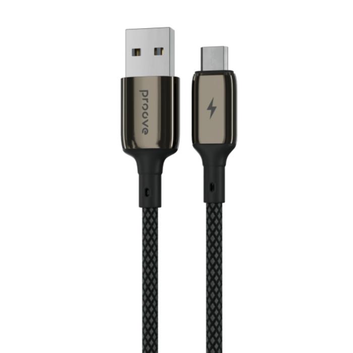 Shop and buy PROOVE Dense Metal Nylon Braided USB-A to Micro USB Fast Charging Data Cable| KURUMIZ online with great deals and sales prices with fast and safe shipping. KURUMIZ is the largest Singapore official authorised retailer for the largest collection of mobile premium accessories.