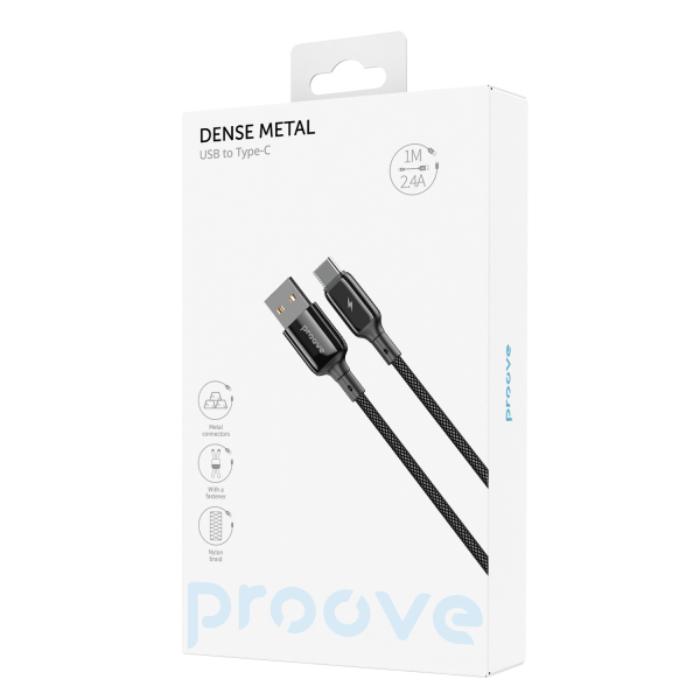 Shop and buy PROOVE Dense Metal Nylon Braided USB-A to Type C Fast Charging Data Cable| KURUMIZ online with great deals and sales prices with fast and safe shipping. KURUMIZ is the largest Singapore official authorised retailer for the largest collection of mobile premium accessories.