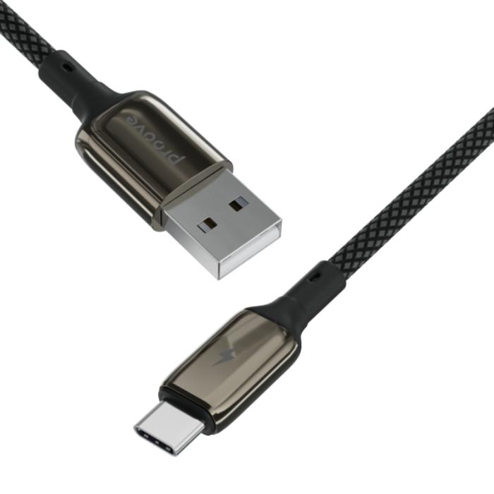 Shop and buy PROOVE Dense Metal Nylon Braided USB-A to Type C Fast Charging Data Cable| KURUMIZ online with great deals and sales prices with fast and safe shipping. KURUMIZ is the largest Singapore official authorised retailer for the largest collection of mobile premium accessories.