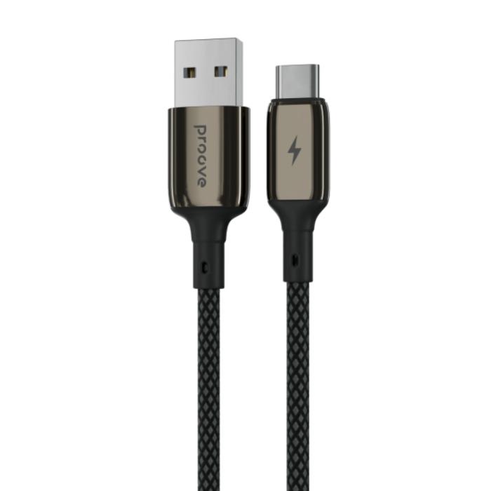 Shop and buy PROOVE Dense Metal Nylon Braided USB-A to Type C Fast Charging Data Cable| KURUMIZ online with great deals and sales prices with fast and safe shipping. KURUMIZ is the largest Singapore official authorised retailer for the largest collection of mobile premium accessories.