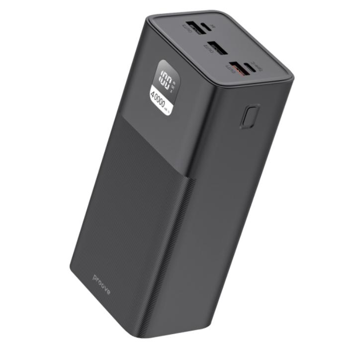 Shop and buy PROOVE Giant 40000mAh 100w Type C/USB-A  Power Bank| KURUMIZ online with great deals and sales prices with fast and safe shipping. KURUMIZ is the largest Singapore official authorised retailer for the largest collection of mobile premium accessories.