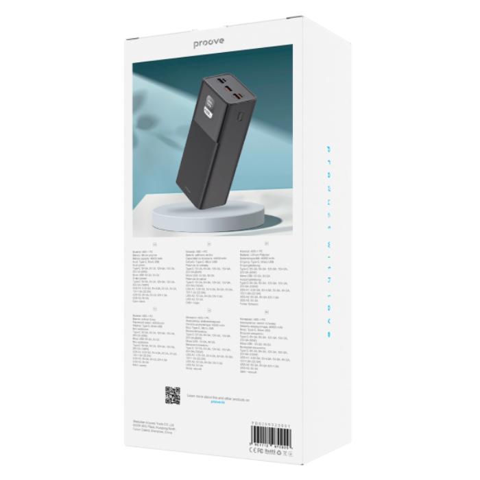 Shop and buy PROOVE Giant 40000mAh 100w Type C/USB-A  Power Bank| KURUMIZ online with great deals and sales prices with fast and safe shipping. KURUMIZ is the largest Singapore official authorised retailer for the largest collection of mobile premium accessories.