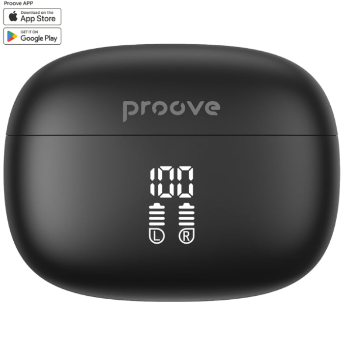 Shop and buy PROOVE Intro Pro Gaming Wireless Earphone with ANC Mode and Case LED Screen Indicator| KURUMIZ online with great deals and sales prices with fast and safe shipping. KURUMIZ is the largest Singapore official authorised retailer for the largest collection of mobile premium accessories.