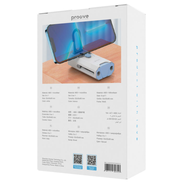 Shop and buy PROOVE Mr. Cleaner Multifunctional Cleaning Kit| KURUMIZ online with great deals and sales prices with fast and safe shipping. KURUMIZ is the largest Singapore official authorised retailer for the largest collection of mobile premium accessories.
