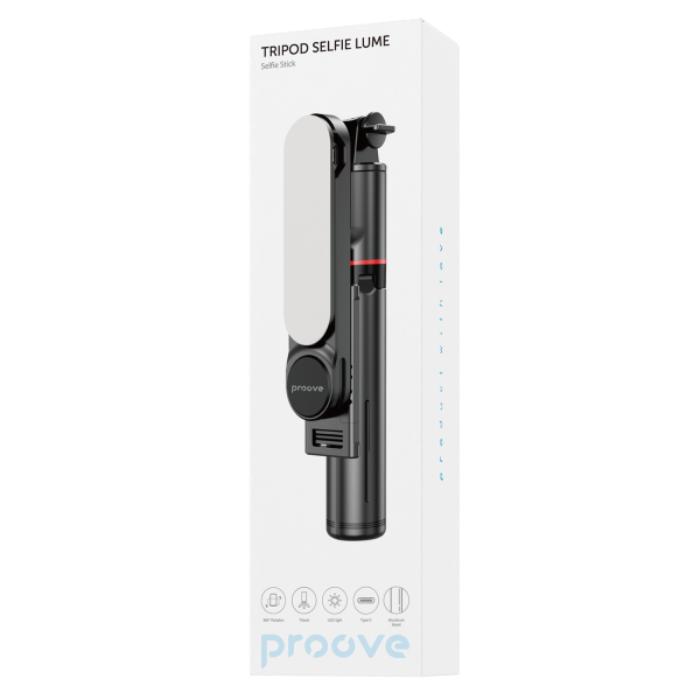 Shop and buy PROOVE Selfie Lume with LED Light Tripod Selfie Stick| KURUMIZ online with great deals and sales prices with fast and safe shipping. KURUMIZ is the largest Singapore official authorised retailer for the largest collection of mobile premium accessories.