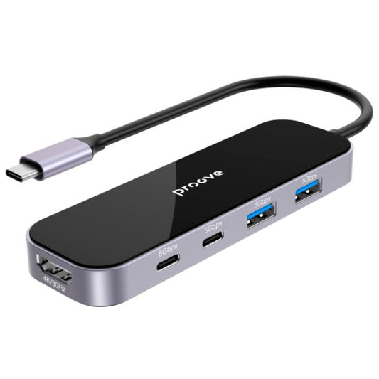 Shop and buy PROOVE Shadow 6 in 1 USB-C Hub with 100W Power Delivery| KURUMIZ online with great deals and sales prices with fast and safe shipping. KURUMIZ is the largest Singapore official authorised retailer for the largest collection of mobile premium accessories.
