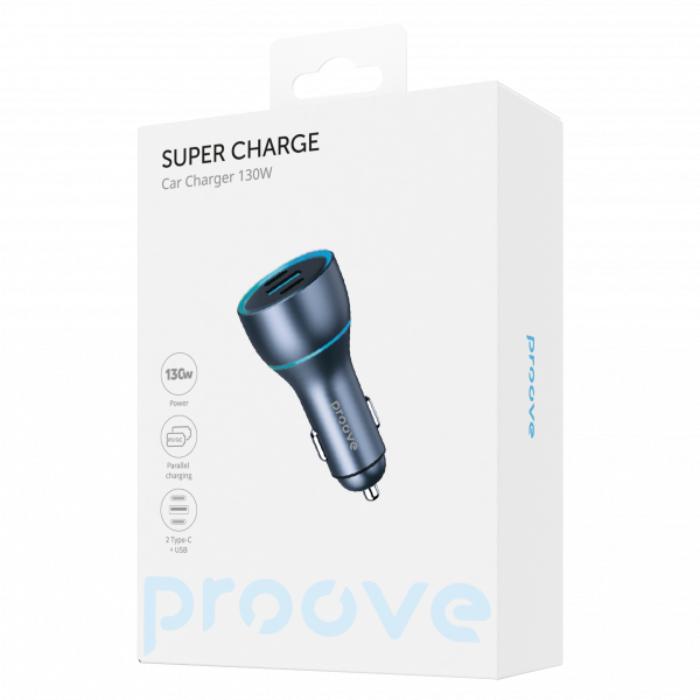 Shop and buy PROOVE Super Charge 130W Car Charger| KURUMIZ online with great deals and sales prices with fast and safe shipping. KURUMIZ is the largest Singapore official authorised retailer for the largest collection of mobile premium accessories.
