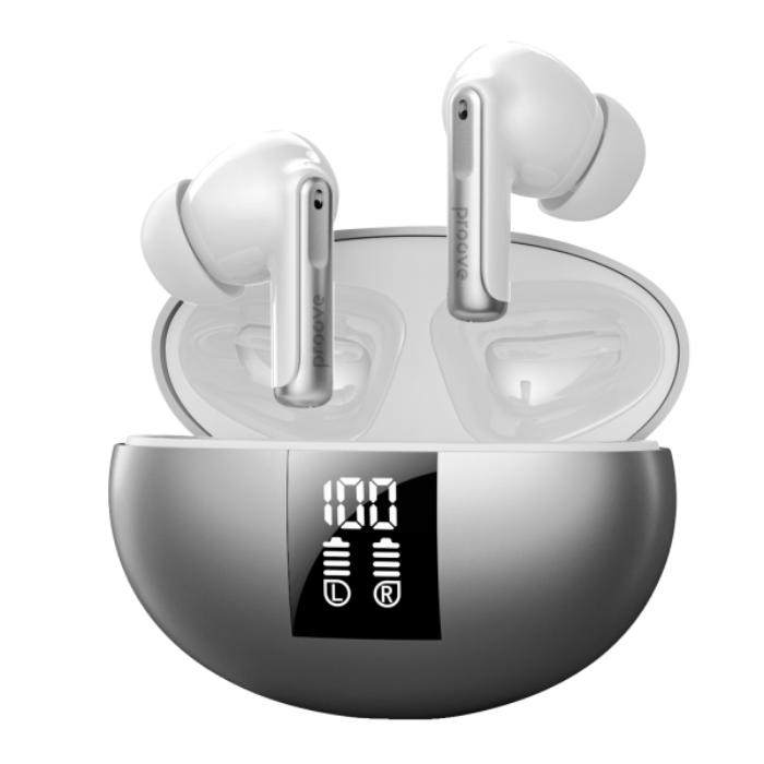 Shop and buy PROOVE Thunder Buds SE TWS Wireless Earphones  ANC with LED Smart Display| KURUMIZ online with great deals and sales prices with fast and safe shipping. KURUMIZ is the largest Singapore official authorised retailer for the largest collection of mobile premium accessories.