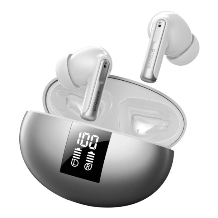 Shop and buy PROOVE Thunder Buds SE TWS Wireless Earphones  ANC with LED Smart Display| KURUMIZ online with great deals and sales prices with fast and safe shipping. KURUMIZ is the largest Singapore official authorised retailer for the largest collection of mobile premium accessories.