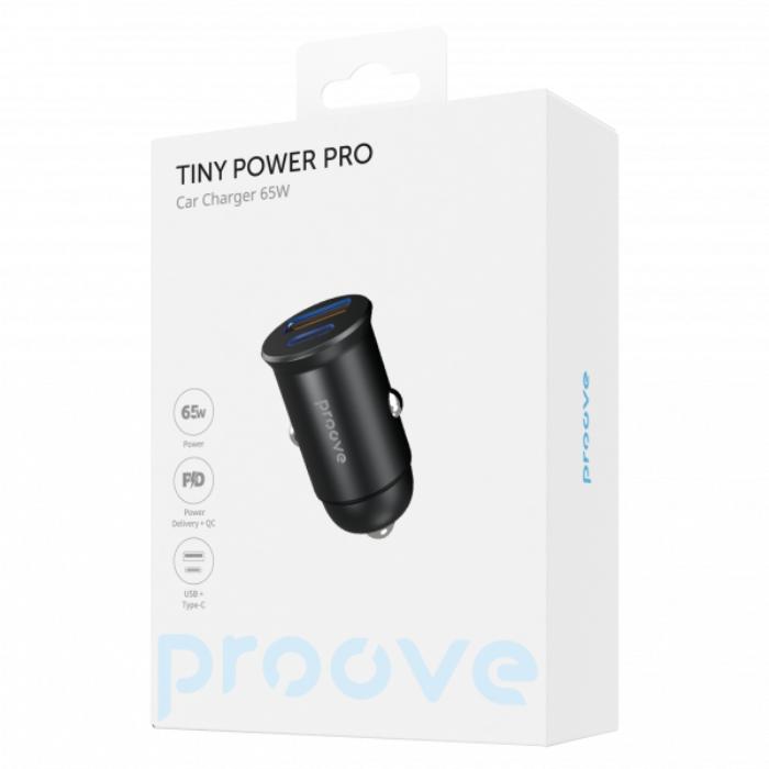 Shop and buy PROOVE Tiny Power Pro 65W Car Charger| KURUMIZ online with great deals and sales prices with fast and safe shipping. KURUMIZ is the largest Singapore official authorised retailer for the largest collection of mobile premium accessories.