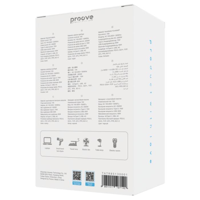 Shop and buy PROOVE Trip 85W PD Universal Travel Adapter| KURUMIZ online with great deals and sales prices with fast and safe shipping. KURUMIZ is the largest Singapore official authorised retailer for the largest collection of mobile premium accessories.