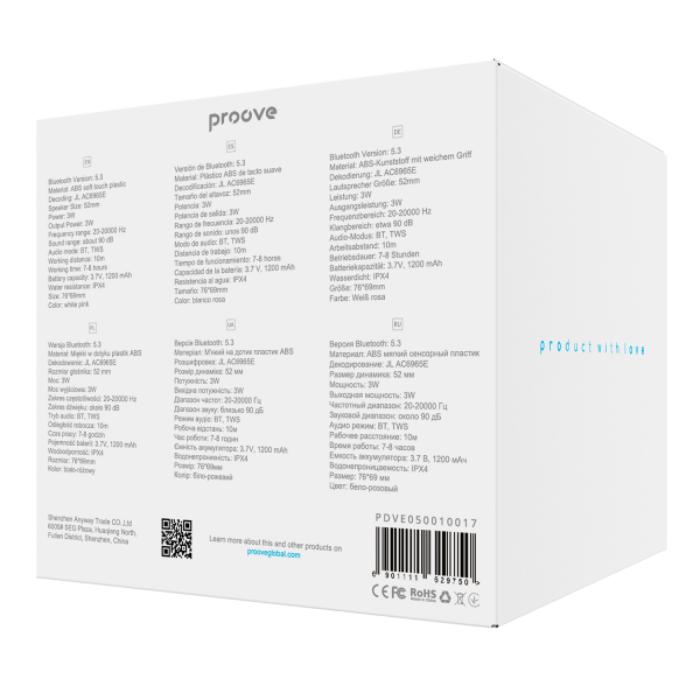 Shop and buy PROOVE Velvet Portable Speaker| KURUMIZ online with great deals and sales prices with fast and safe shipping. KURUMIZ is the largest Singapore official authorised retailer for the largest collection of mobile premium accessories.