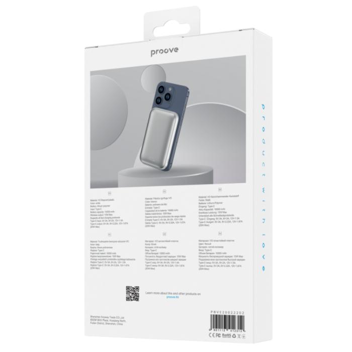 Shop and buy PROOVE Vibe Energy 10000mAh 20W Magnetic Power Bank| KURUMIZ online with great deals and sales prices with fast and safe shipping. KURUMIZ is the largest Singapore official authorised retailer for the largest collection of mobile premium accessories.