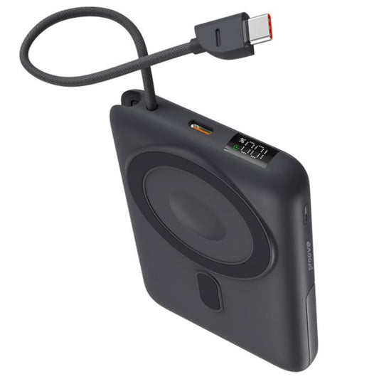 Shop and buy PROOVE Moon Rock 22.5W 10000mAh Magnetic PowerBank with Stand and Integrated Type C Cable (Apple Watch Charging Compatible)| KURUMIZ online with great deals and sales prices with fast and safe shipping. KURUMIZ is the largest Singapore official authorised retailer for the largest collection of mobile premium accessories.
