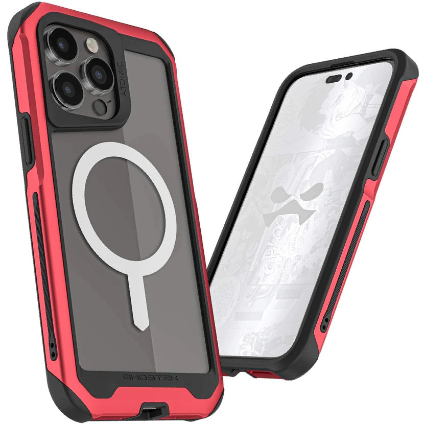 Shop and buy Ghostek Atomic Slim 4 Protection Case iPhone 15 Pro Max (2023) MagSafe Compatible| KURUMIZ online with great deals and sales prices with fast and safe shipping. KURUMIZ is the largest Singapore official authorised retailer for the largest collection of mobile premium accessories.