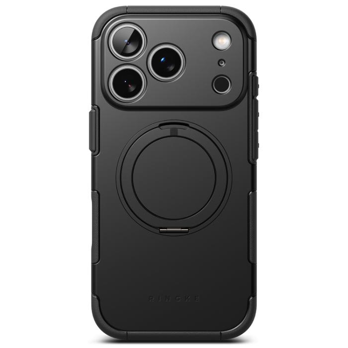 Black RINGKE Alles Case for iPhone 17 Pro Max 6.9" (2025) on a white background